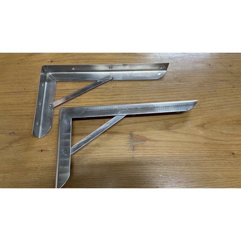 (BỘ 2 CÁI) pat kệ, giá đỡ chữ L, eke, bản lề cố định kiểu V chất liệu inox cao cấp giá tận xưởng