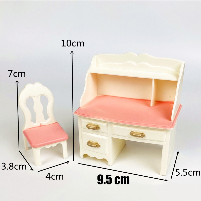 Bộ Bàn Ghế Đồ Chơi Cho Búp Bê BJD ob11