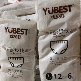 BỈM YUBEST ANGEL NỘI ĐỊA TRUNG DÁN/QUẦN ĐỦ SIZE S90/M84/L78/XL72/XXL66
