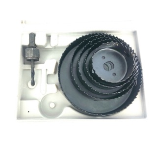 Bộ mũi khoét gỗ - thạch cao 8 chi tiết