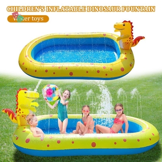 Đồ chơi khủng long bơm hơi phun nước dễ thương cho bé