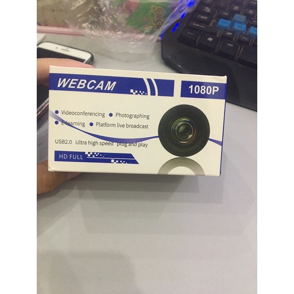 Webcam kèm míc full HD 1080p