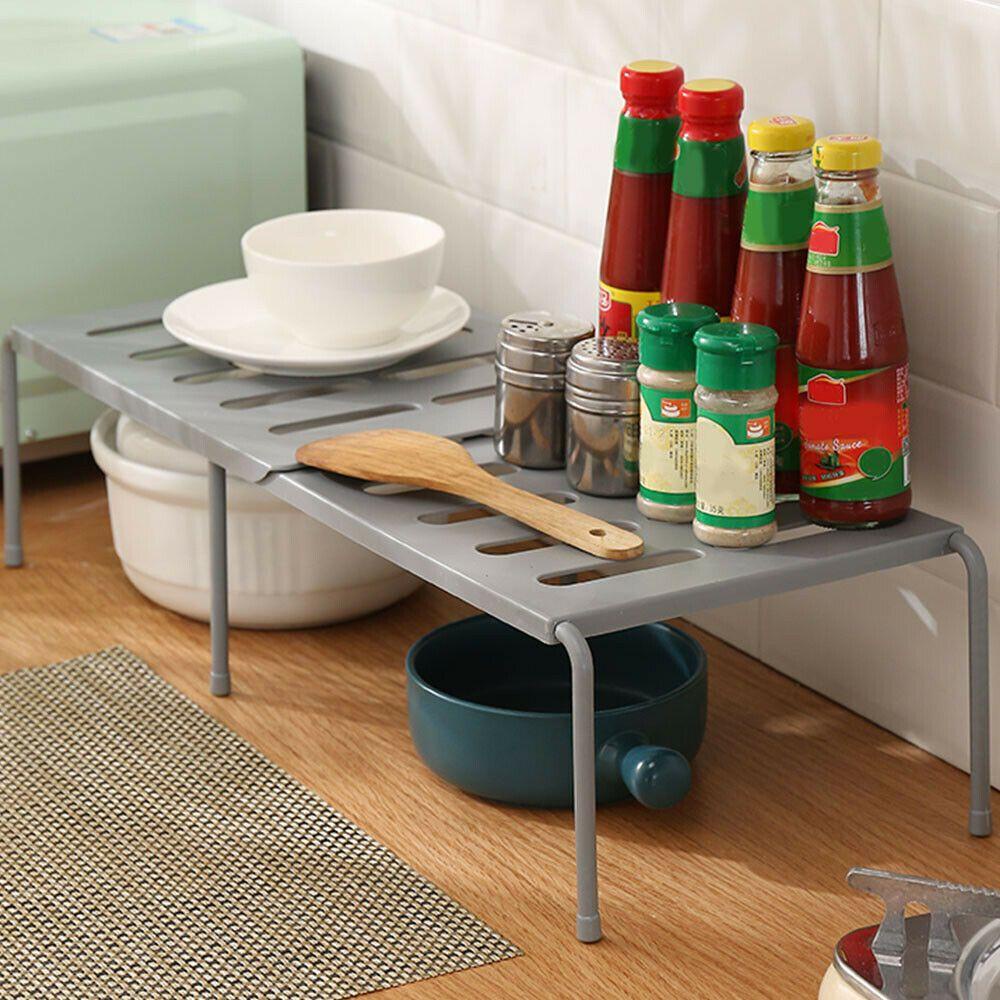 LANSEL Kệ Nhựa Đựng Đồ Dùng Nhà Bếp Có Thể Điều Chỉnh