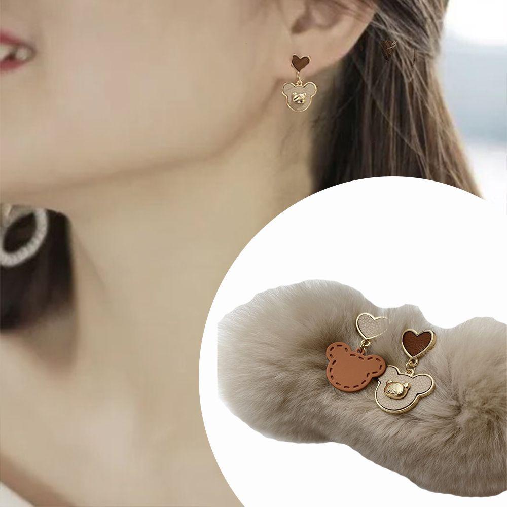 Bông Tai Hình Chú Chuột Phong Cách Hàn Quốc Dễ Thương