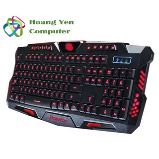 Bàn phím LED chơi game Bosston C888 có dây giá rẻ - BH 1 năm | Boston C888 - Hoàng Yến Computer