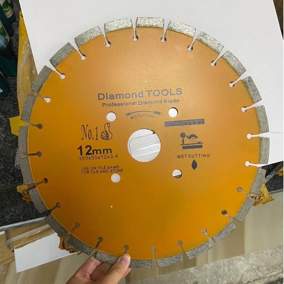 Lưỡi Cắt Đá Hoa Cương Diamond Phi 350-400-500-600 Hàng Loại 1