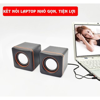 Loa mini usb 3.5mm G101 cho PC/Laptop/Notebook/Tablet