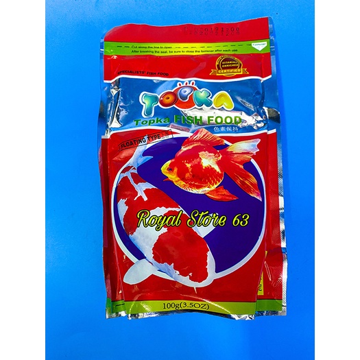 Topka (100gram) Fish Food Ấn Độ thức ăn cho cá cảnh