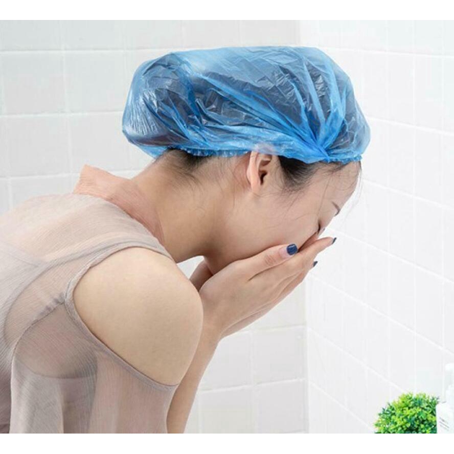 Set 100 mũ trùm tóc dùng 1 lần tiện lợi