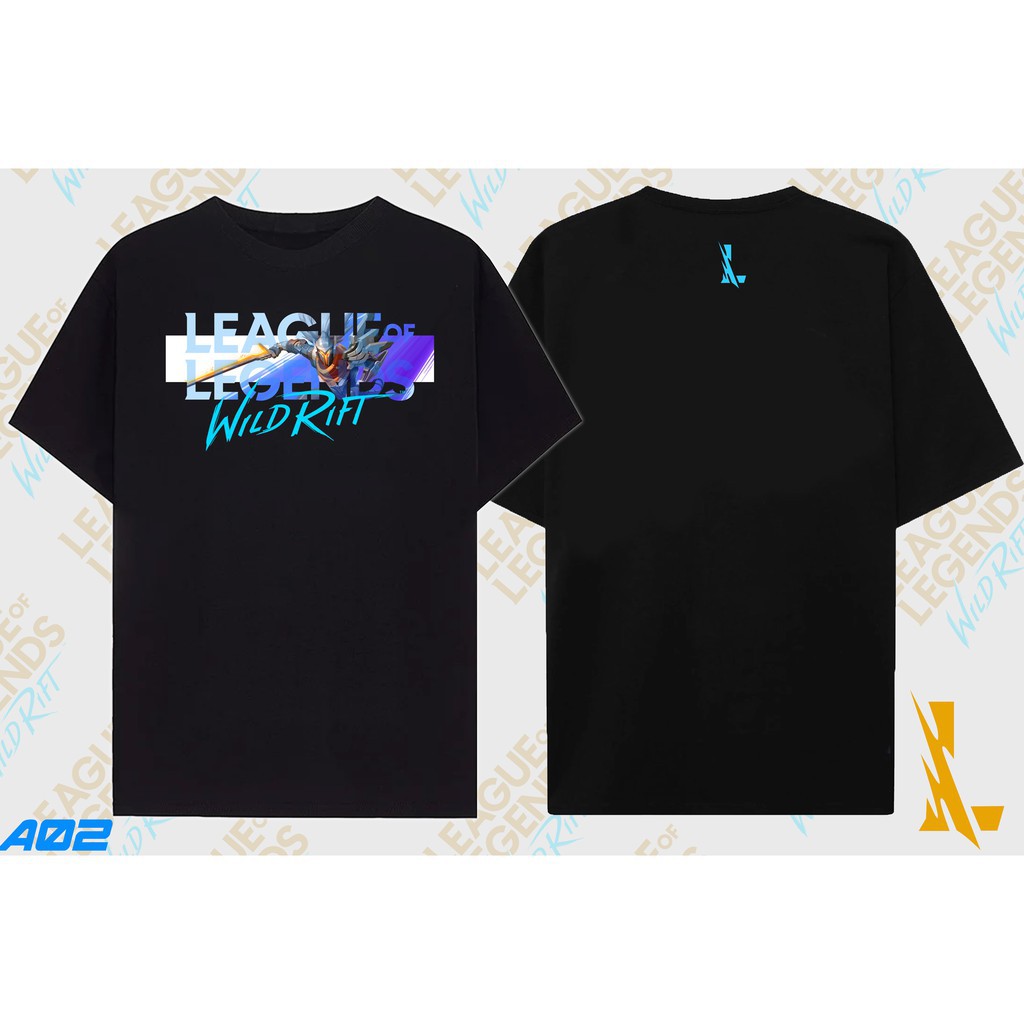 (SALE HOT) Áo liên minh huyền thoại tốc chiến League of Legends: Wild Rift A02 💖
