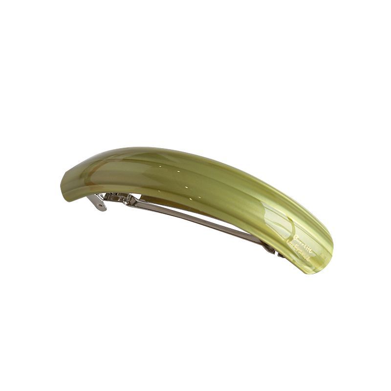 Kẹp Tóc Màu Xanh Lá / Đen Phong Cách Retro Thanh Lịch Cho Nữ