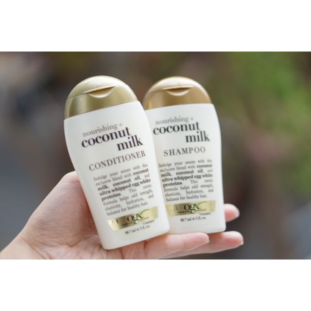 Dầu gội xả mourishing coconut milk 88.7ml ogx