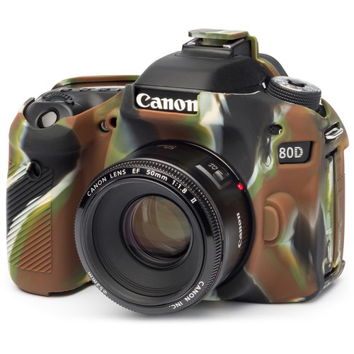 Bao Silicon bảo vệ máy ảnh Easy cover cho Canon 80D