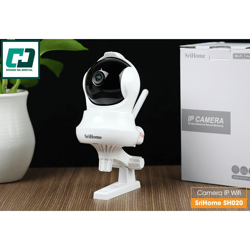 Camera 3.0 Mpx IP Wifi SriHome SH020 Chất Lượng HD+ 1296 Pixel - Bảo Hành 5 Năm lỗi đổi mới 14 ngày