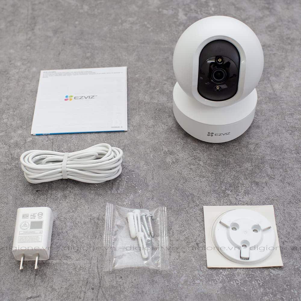 Camera Không Dây WiFi EZVIZ TY1 2MP 1080p / 4MP 2K siêu nét quay quét 360 độ - Ghi hình ban đêm