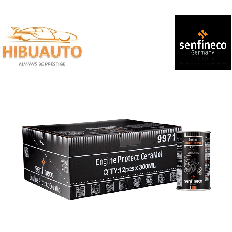 Phụ Gia Động Cơ Với Chất Ceramol SENFINECO 9971 – 300ML Engine Protector CeraMol | HIBUAUTO