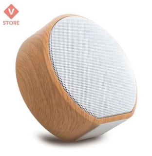Loa buetooth Mini vân gỗ âm cực hay