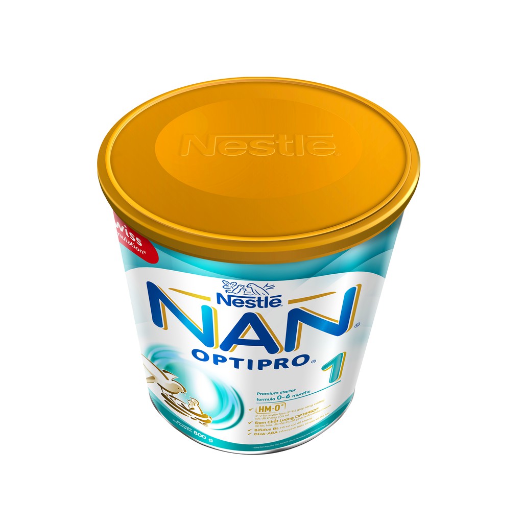 Sữa Bột Nestle NAN OPTIPRO 1 – Hộp 800gram - HMO