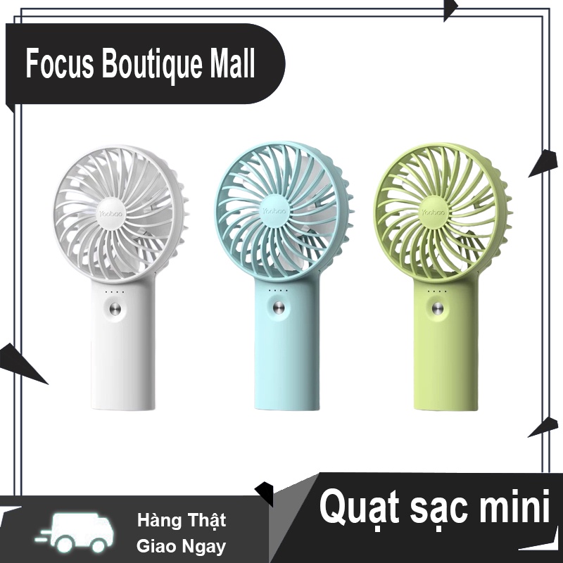 Portable mini rechargeable rechargeable fan can run continuously for 15 hours