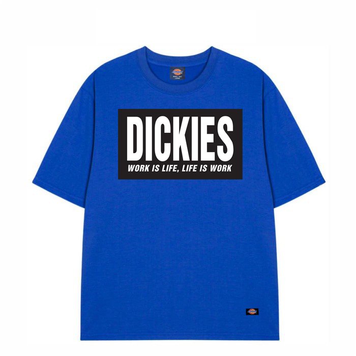Áo thun cotton nam nữ unisex form rộng Dickies basic chính hãng - Helistore