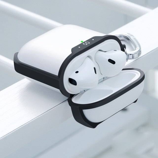 Bao case silicon chống sốc siêu mỏng viền màu cho tai nghe Apple Airpods 1 / 2 chính hãng XUNDD Drop Resistant