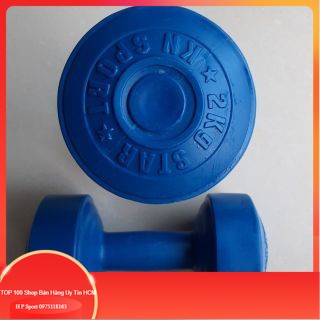Tạ Tay Nhựa 2kg Cao Cấp ( 1 cục )