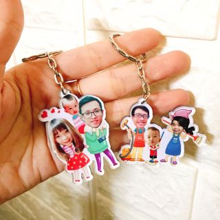 MÓC KHÓA CHIBI IN HÌNH THEO YÊU CẦU