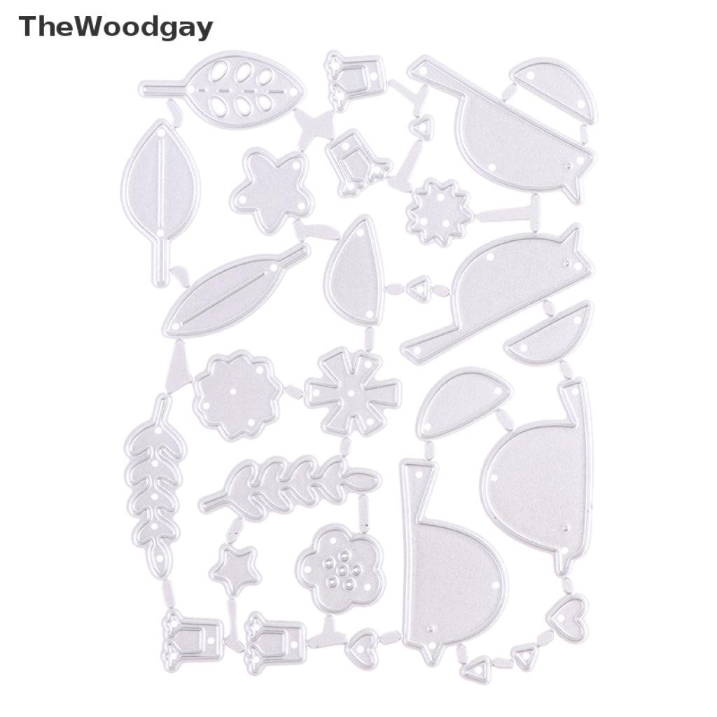 【the】 Little Bird Scrapbook Metal Dies Stencil Template For DIY Embossing Photo Paper .