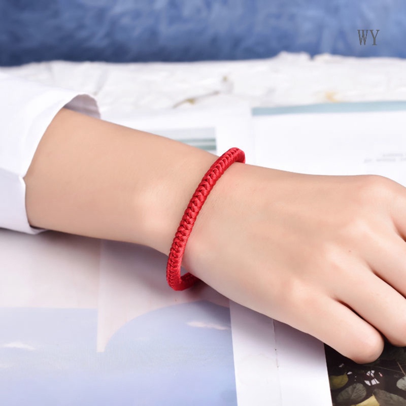 Vòng Đeo Tay Dây Bện Màu Đỏ Đính Cung Hoàng Đạo Dễ Thương Xinh Xắn