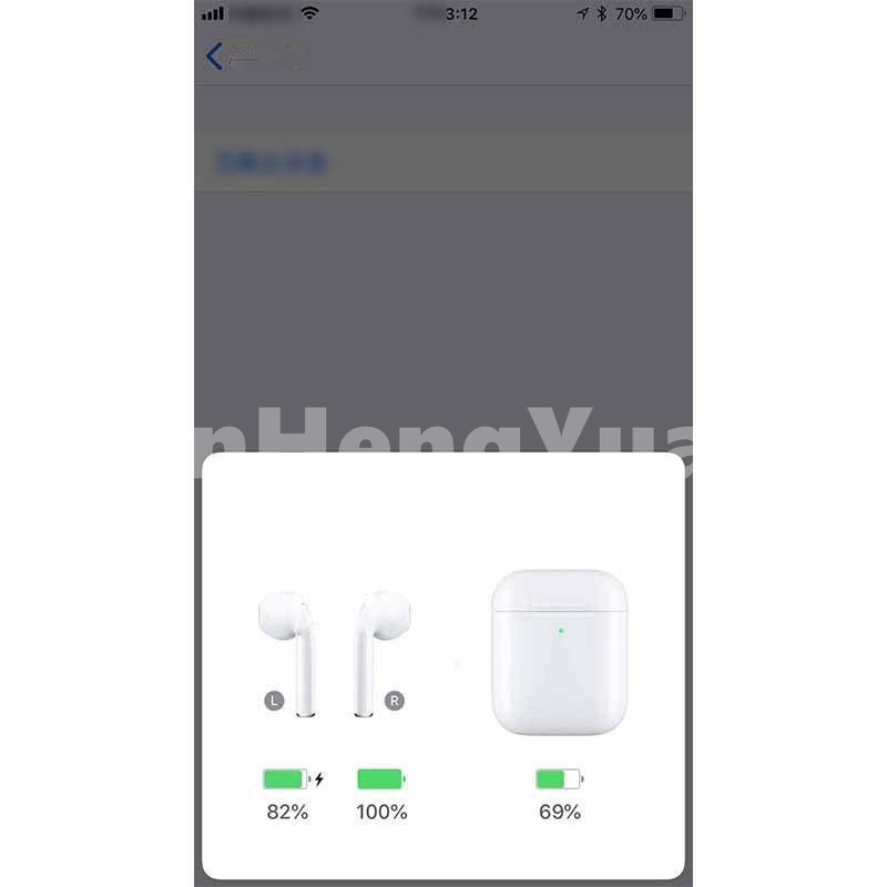 Tai Nghe Bluetooth Airpods 2 Chip Louda Cao Cấp Xuyên Âm Chống Ồn Cảm Biến Lực