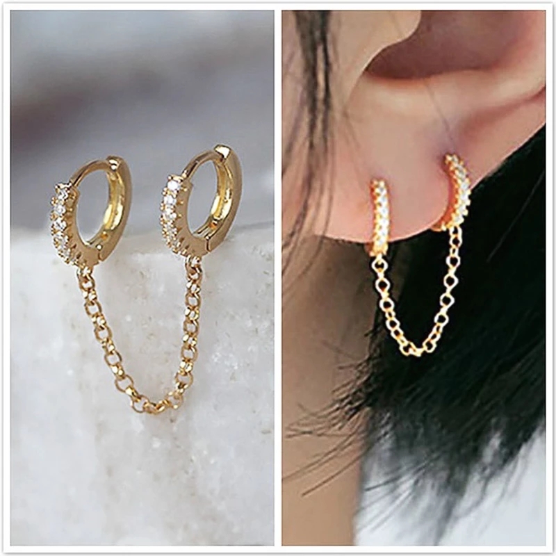 1 Khuyên Tai Nữ Trang Dáng Dài Tạo Hình Độc Đáo