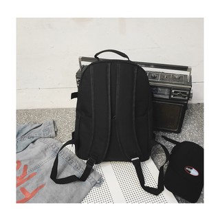 balo canvas túi phối lưới