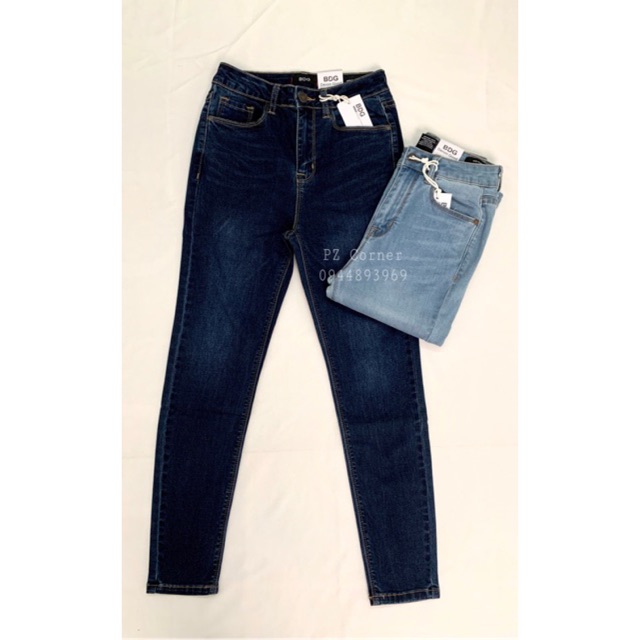 Quần jean skinny trơn Top.shop 2 màu