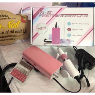 Máy mài nail 801 tích điện