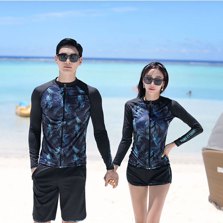 Đồ bơi nam tay dài dây kéo | BigBuy360 - bigbuy360.vn