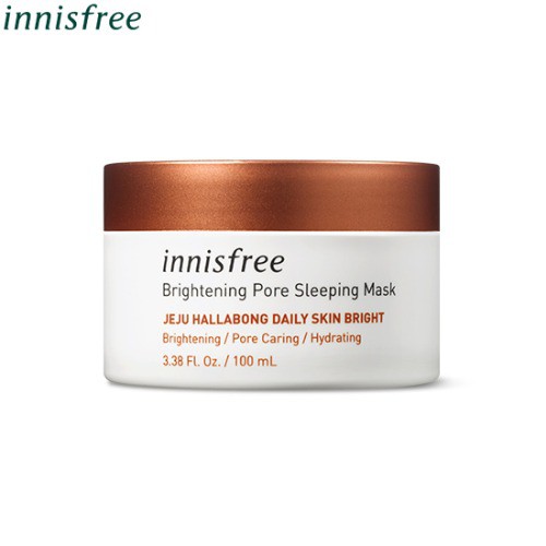 Mặt Nạ Ngủ Dưỡng Trắng Chuyên Sâu Innisfree Brightening Pore Sleeping Mask 100ml