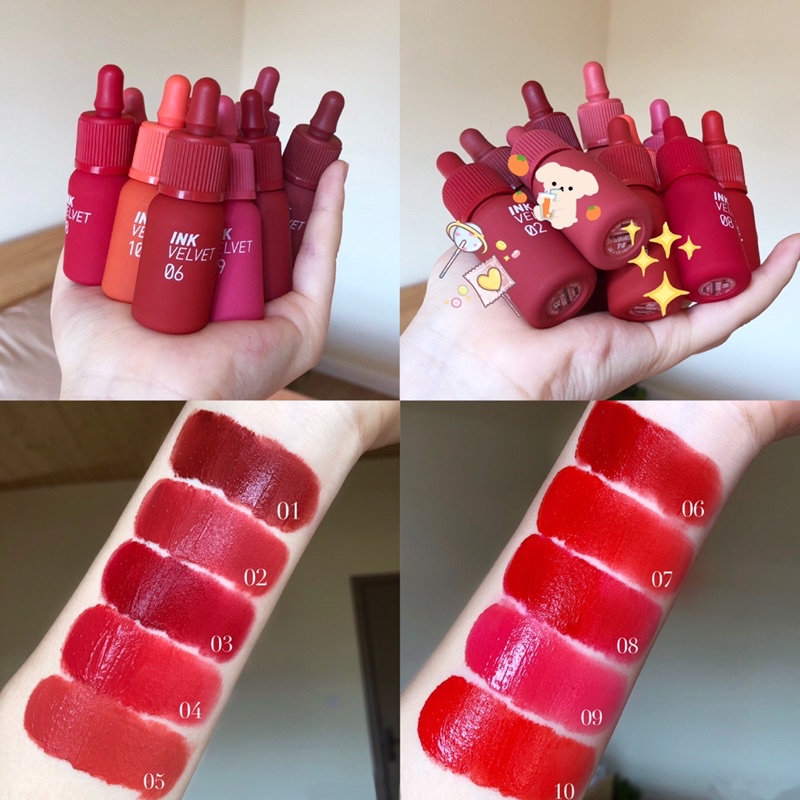 Son kem lì lọ mực Peripera Ink Velvet