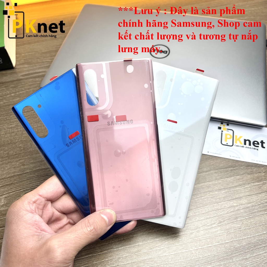 Nắp lưng Note 10 [CHÍNH HÃNG SAMSUNG] Nắp kính lưng Samsung Note 10 chính hãng