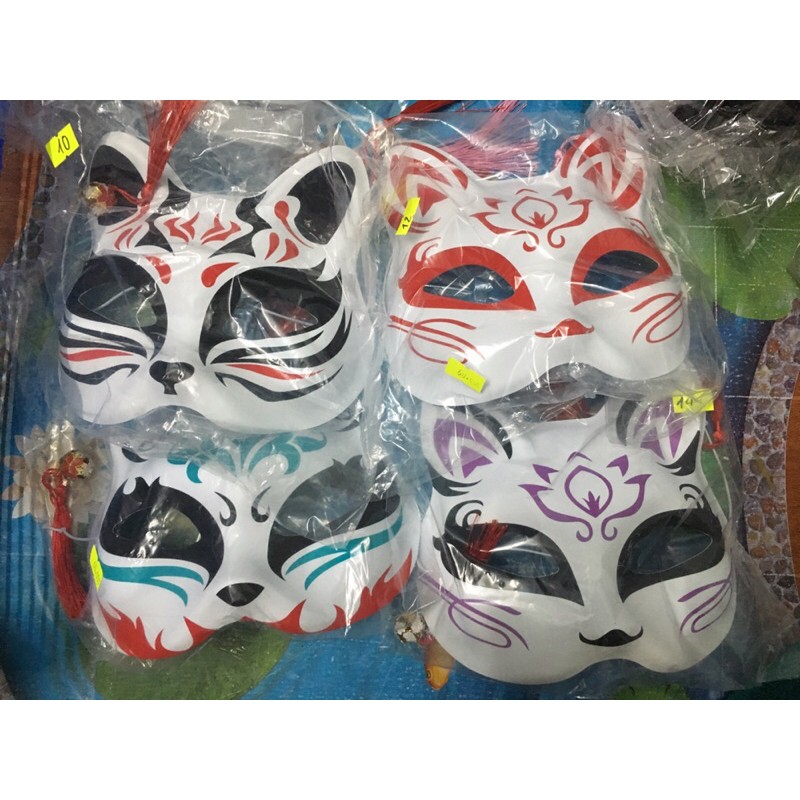 Mặt nạ cáo nhựa cosplay loại đẹp