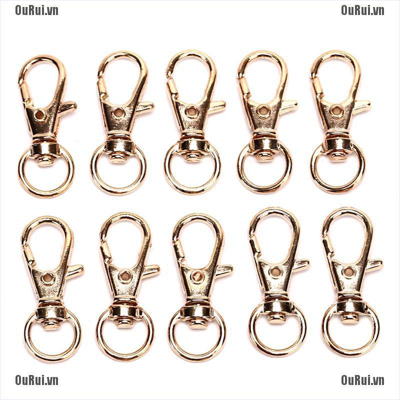 (FCC) Bộ 10 Móc Khóa Hình Cua DIY