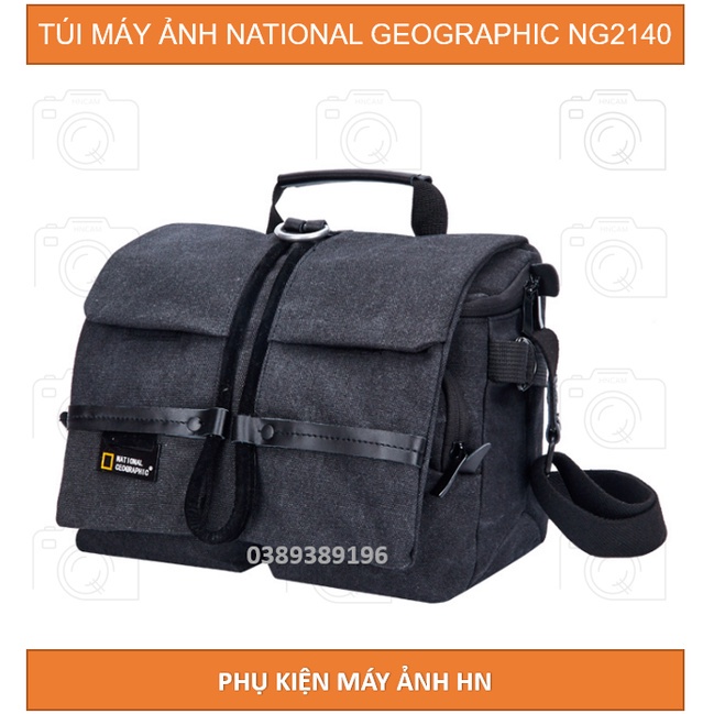 HOT Túi máy ảnh National Geographic NG2140, tặng kèm bọc chống mưa