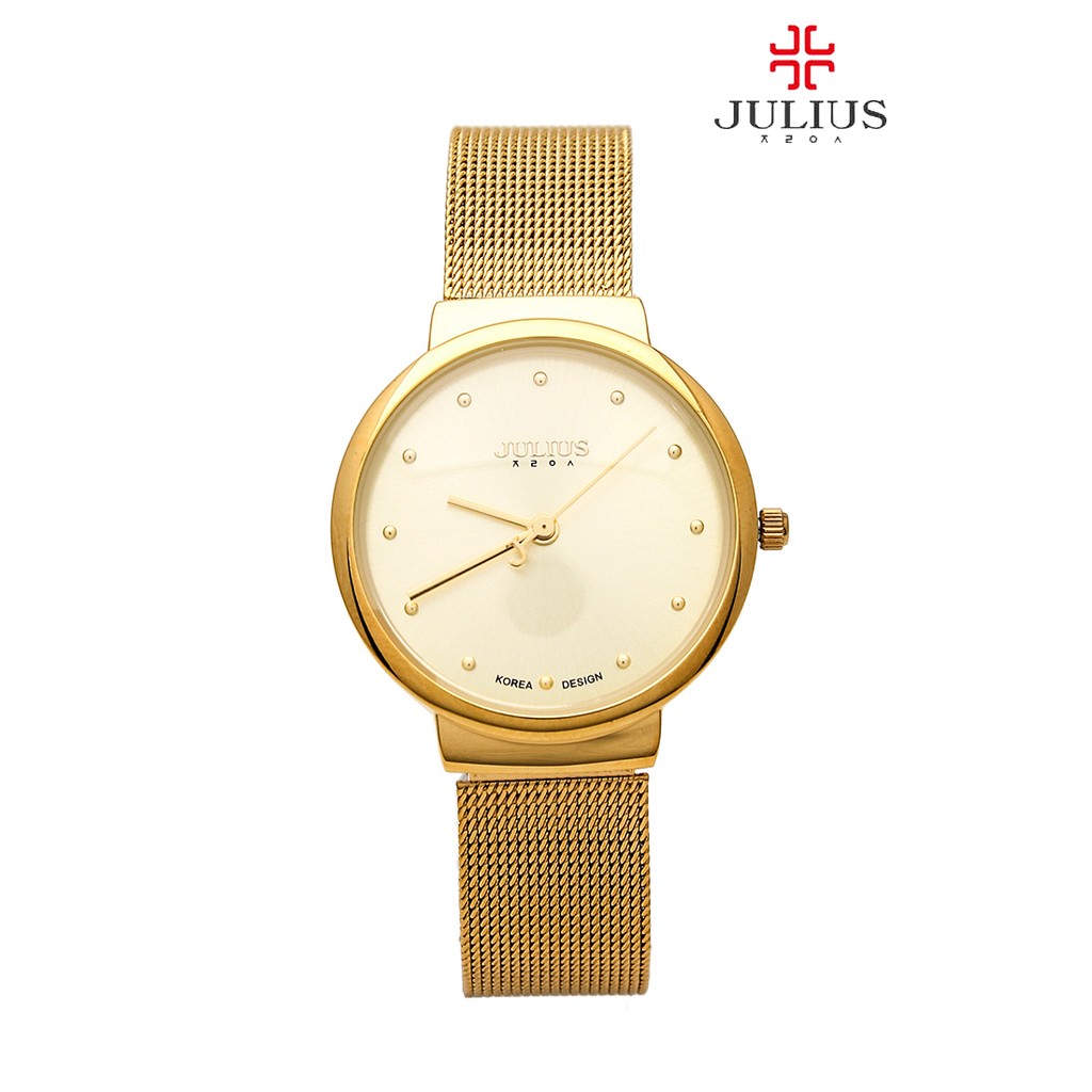Đồng hồ Nữ Julius JU1052 siêu mỏng (vàng)