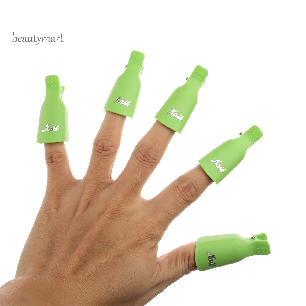 [Hàng mới về] 10 Kẹp bọc nhúng tẩy sơn móng tay