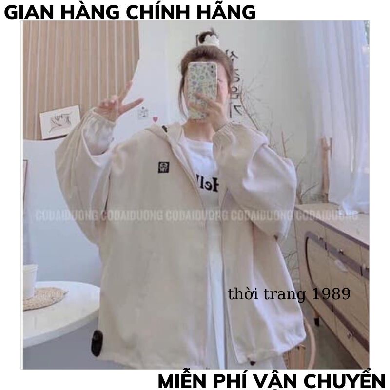 Áo khoác nhung tăm form rộng áo khoác nữ unisex phong cach hàn quốc nữ ULZZANG THỜI TRANG 1989