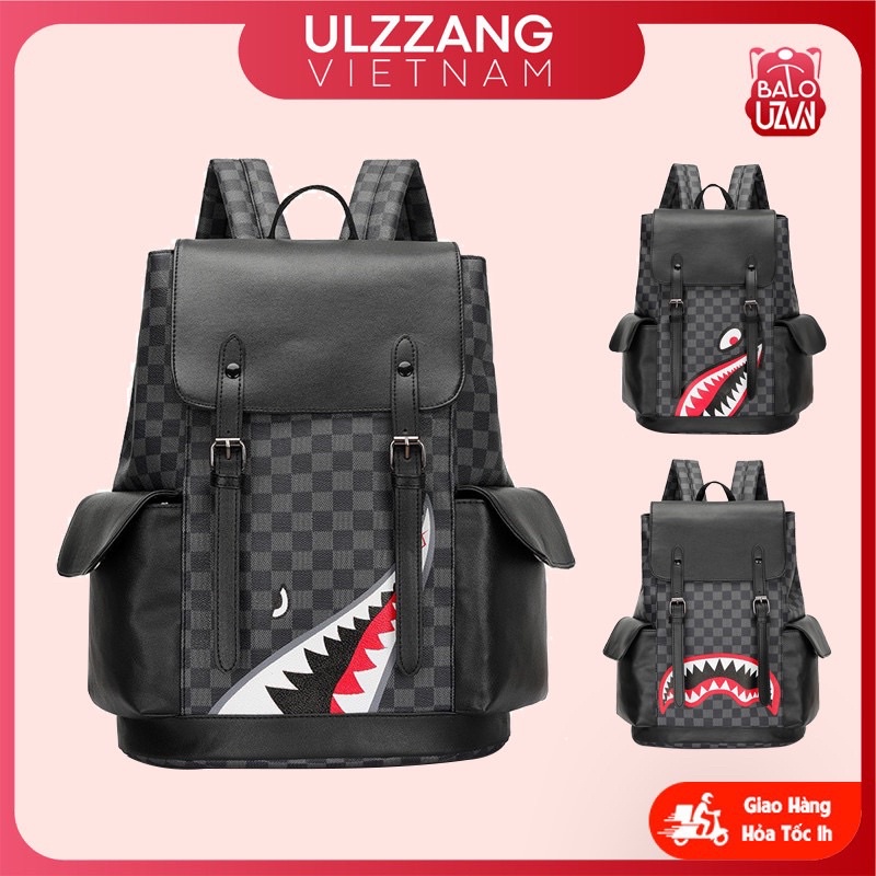 Balo da nam nữ đi học Ulzzang basic chống nước, cặp du lịch Unisex Hàn Quốc đựng laptop, sách cho học sinh, sinh viên.