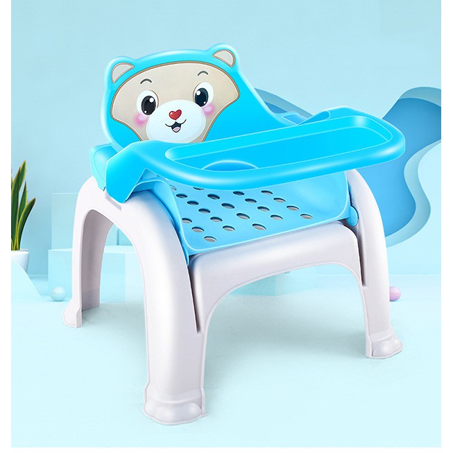 Ghế ăn dặm đa năng,gấp gọn tiện dụng tắm,gội ăn dành cho bé 4 tháng tuổi trở lên-Kèm theo quà hấp đẫn