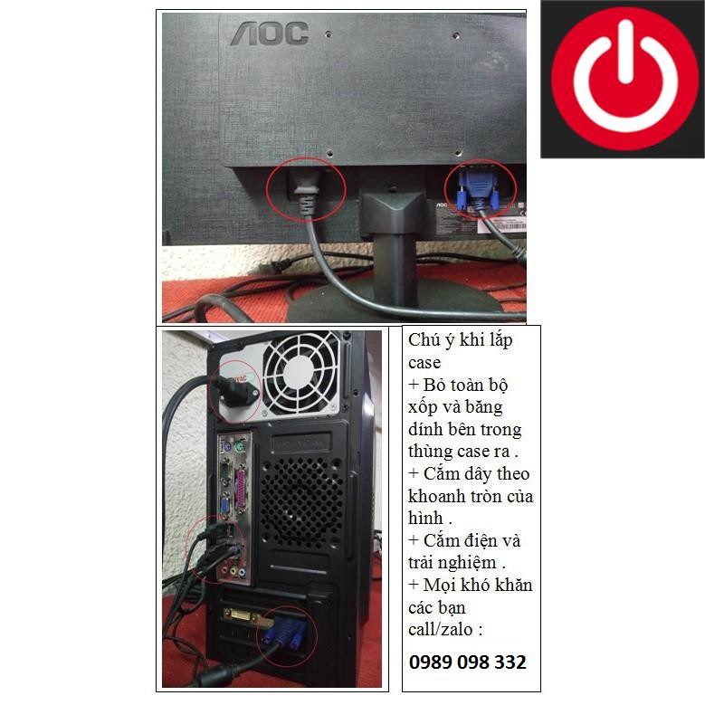 BỘ MÁY TÍNH BÀN PC GAMING RAM 8G