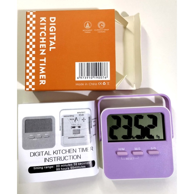 Đồng Hồ Hẹn Giờ Kỹ Thuật Số Đếm Ngược 100 Phút / 100 Giờ