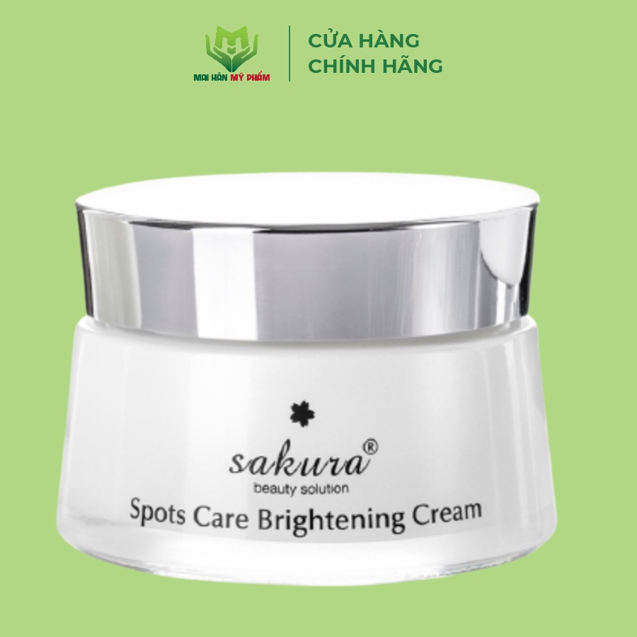 Kem dưỡng da trắng sáng Sakura Spots Care Brightening Cream 45g - Mỹ Phẩm Mai Hân