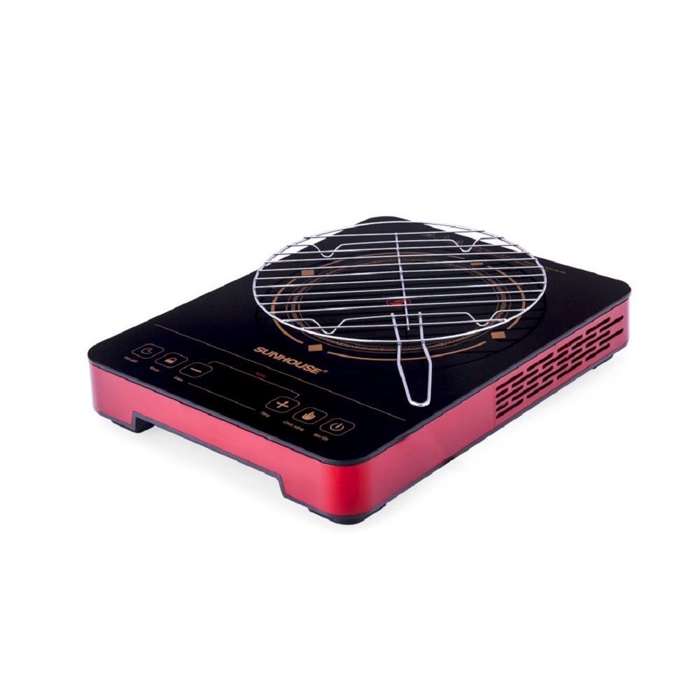 Bếp điện hồng ngoại mặt kính cảm ứng Sunhouse SHD6014 sử dụng đa năng bảo hành chính hãng